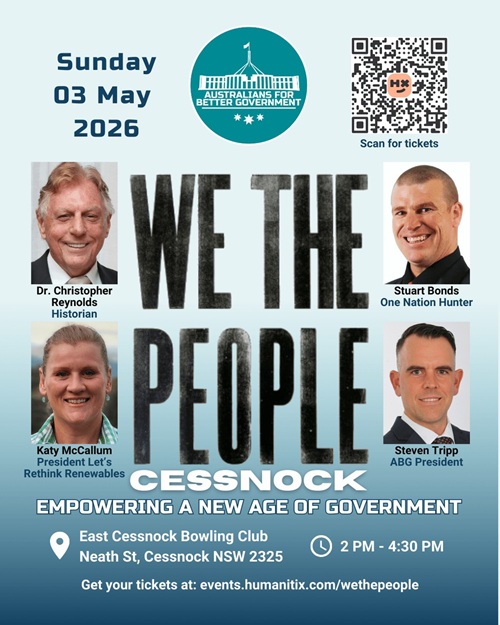 We The People - Empowering a New Age of Government - Cessnock